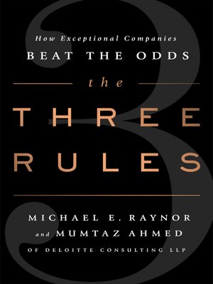 cover image of The Three Rules